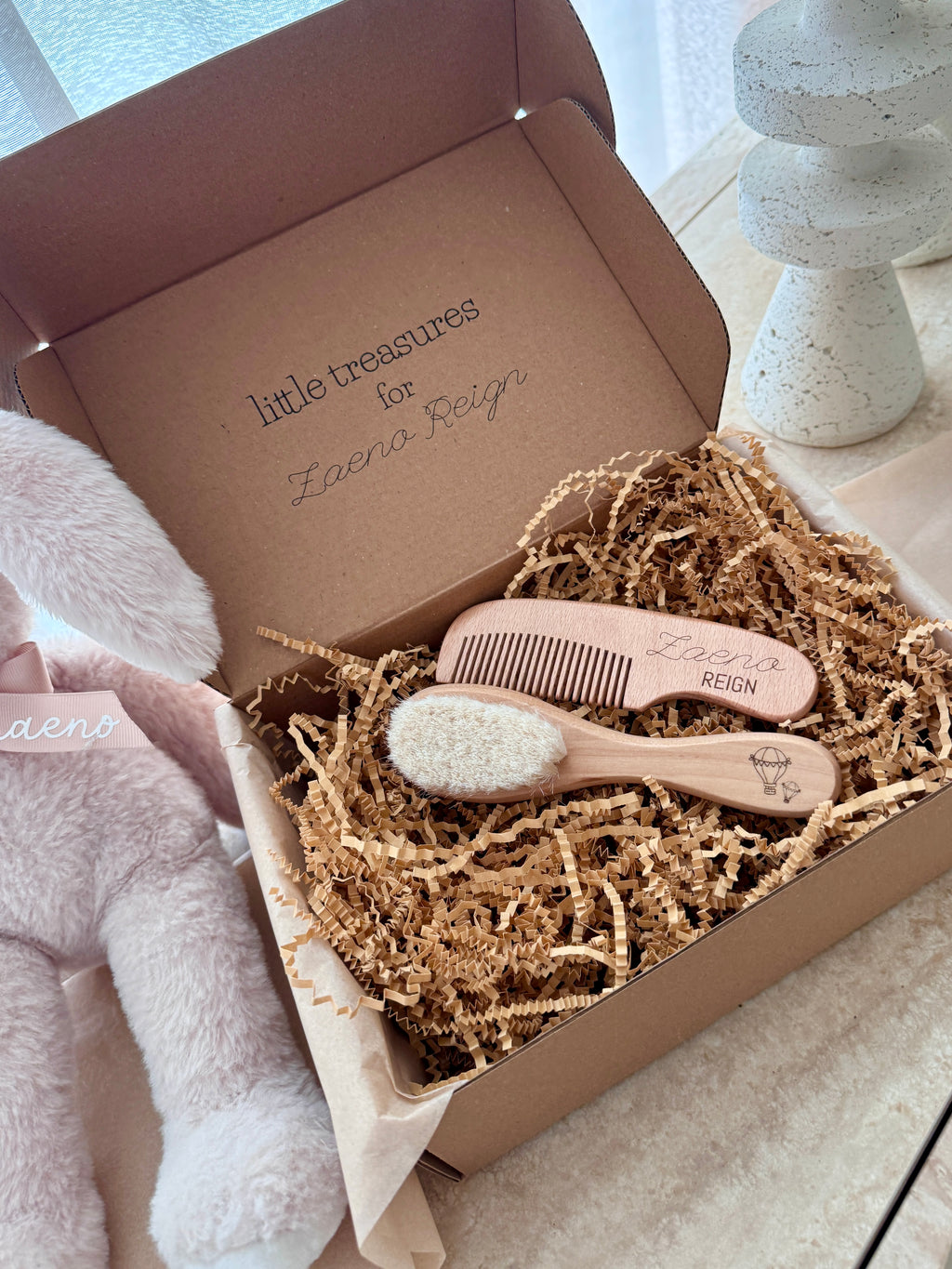 Personalized Baby Brush & Comb Set