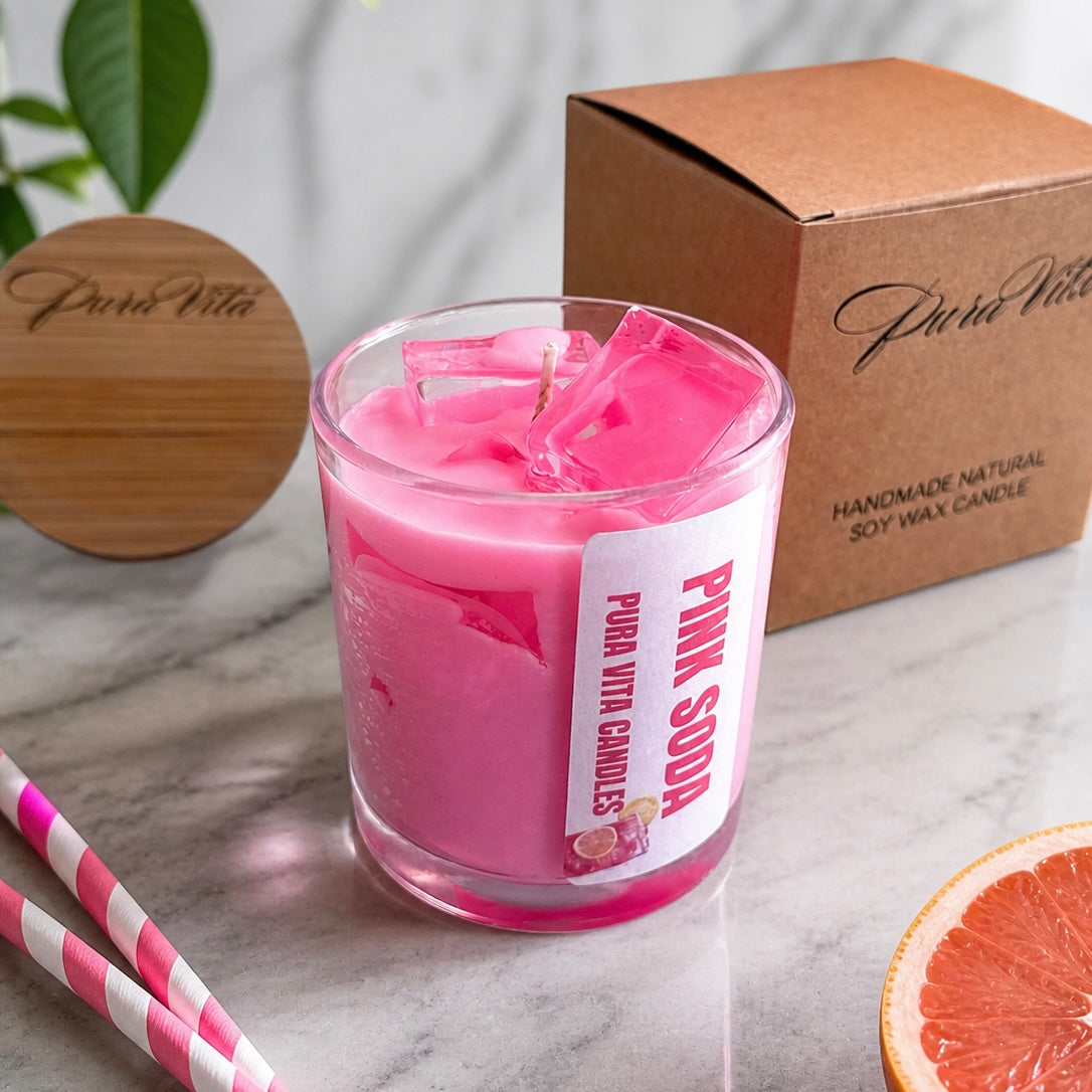Pink Soda Candle