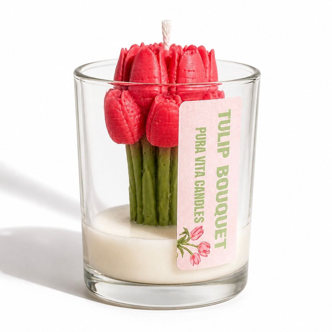 Tulip Bouquet Candle