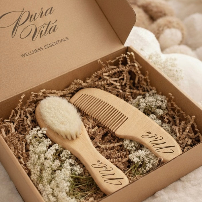 Personalized Baby Brush & Comb Set